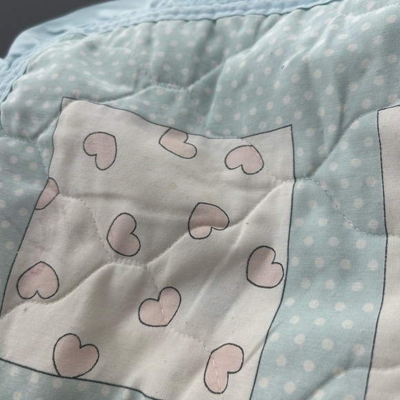 Vintage Precious Moments Alphabet Quilt (has stains/loose threads, but GUC) - Picture 11 of 16